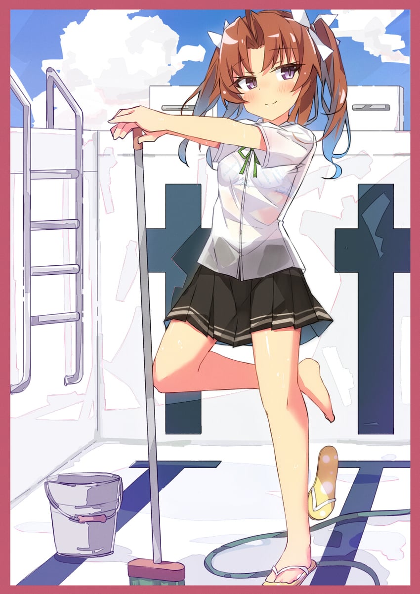 kagerou and kagerou kai ni (kantai collection) drawn by beritabo