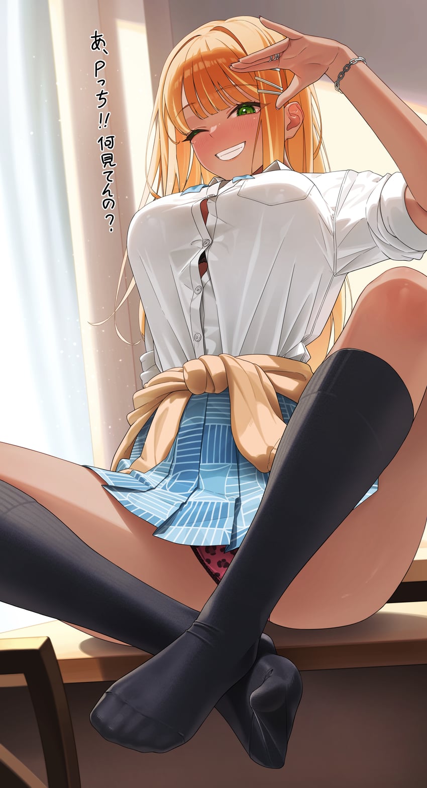 shiun sumika (idolmaster and 1 more) drawn by hear_(kpmf4732)