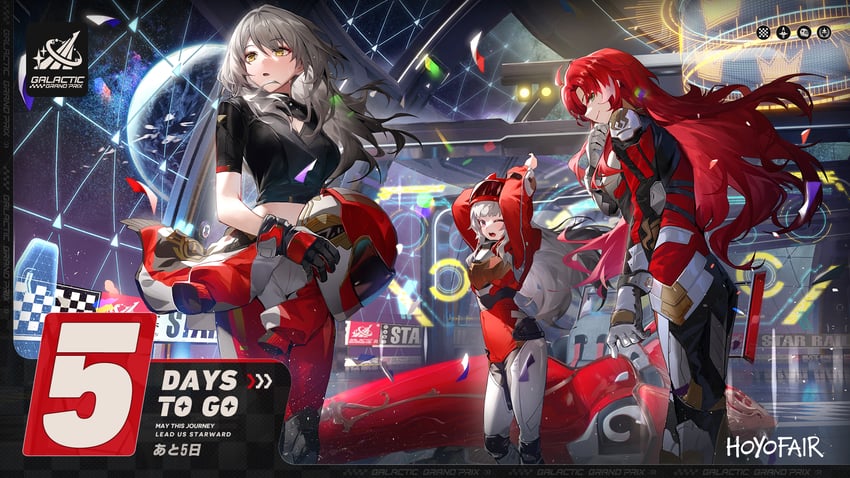 trailblazer, stelle, clara, and argenti (honkai and 1 more) drawn by kawa683