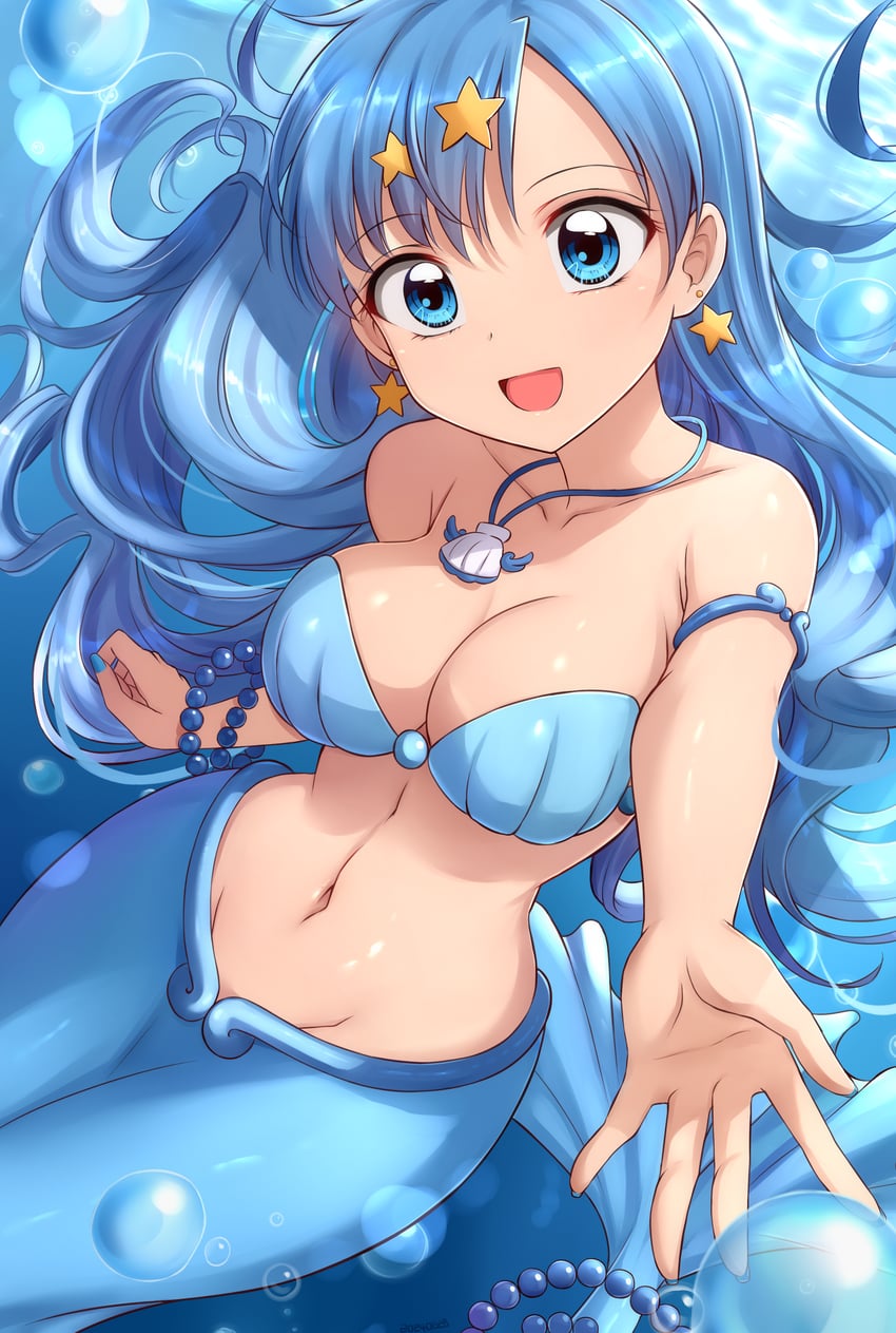 houshou hanon (mermaid melody pichi pichi pitch) drawn by skywalker0610
