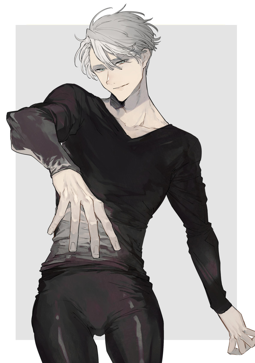 viktor nikiforov (yuri!!! on ice) drawn by nozaki_tsubata