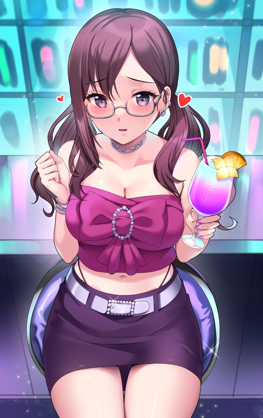 yagami makino (idolmaster and 1 more) drawn by rumo