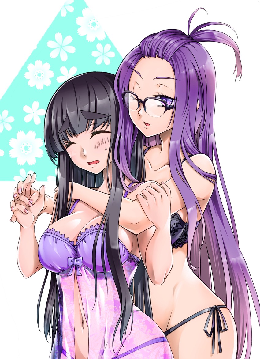 kagamihara sakura and toba minami (yurucamp) drawn by keke_(user_zech7732)