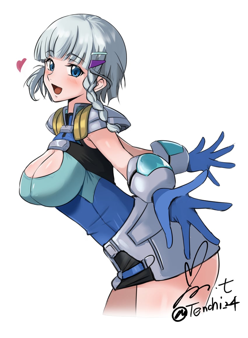 seolla schweizer (super robot wars and 4 more) drawn by yoo_tenchi