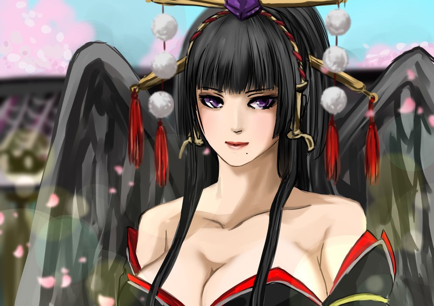 nyotengu (dead or alive and 1 more) drawn by hayame_(m_ayame)