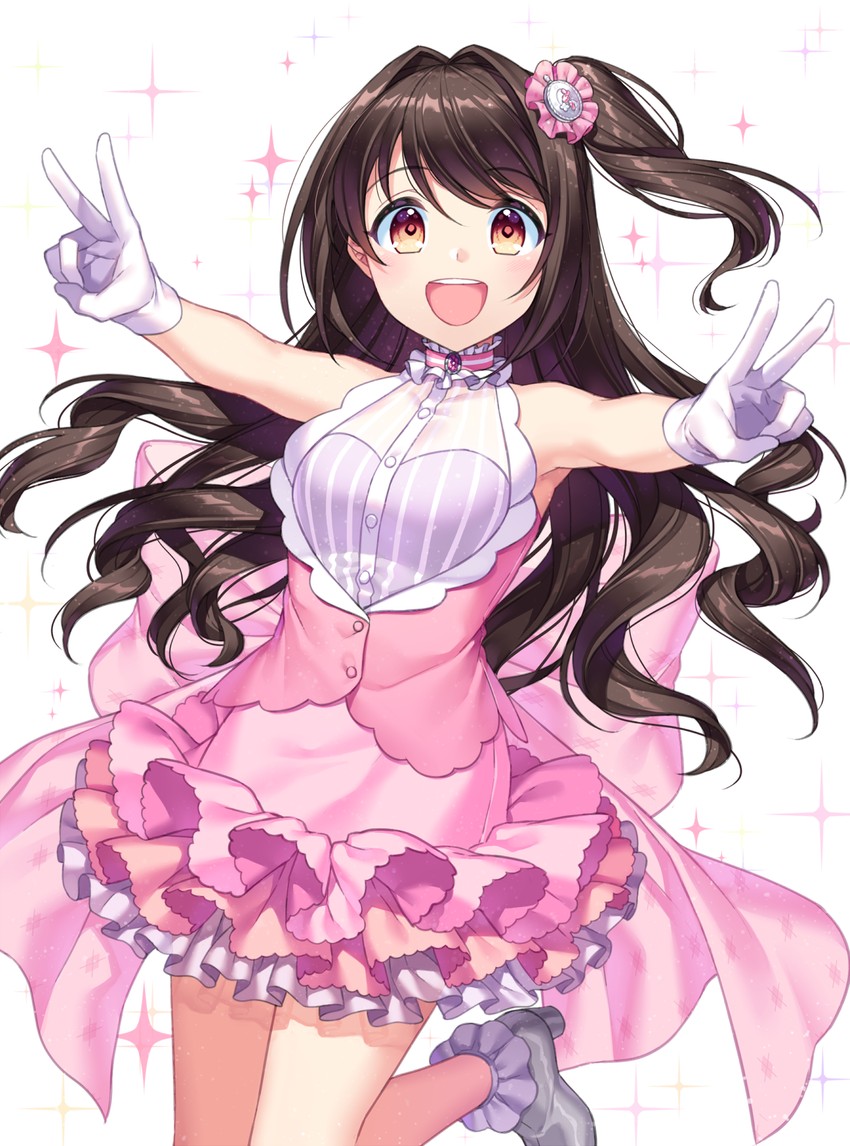 shimamura uzuki (idolmaster and 1 more) drawn by jenevan