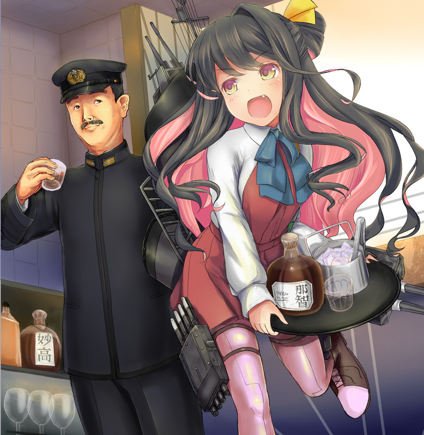 naganami and tanaka raizo (kantai collection and 1 more) drawn by em_s