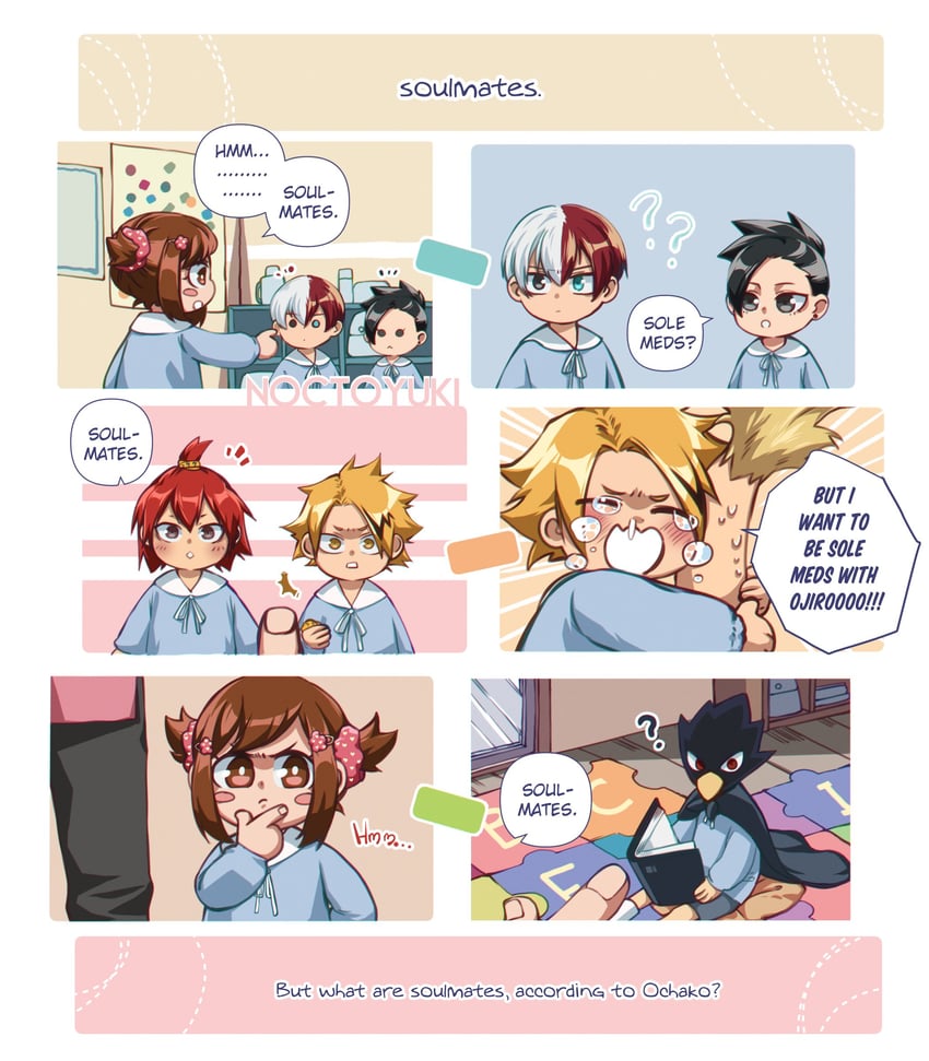 uraraka ochaco, todoroki shoto, yaoyorozu momo, kirishima eijiro, aizawa shota, and 3 more (boku no hero academia) drawn by yuki_(noctoyuki)