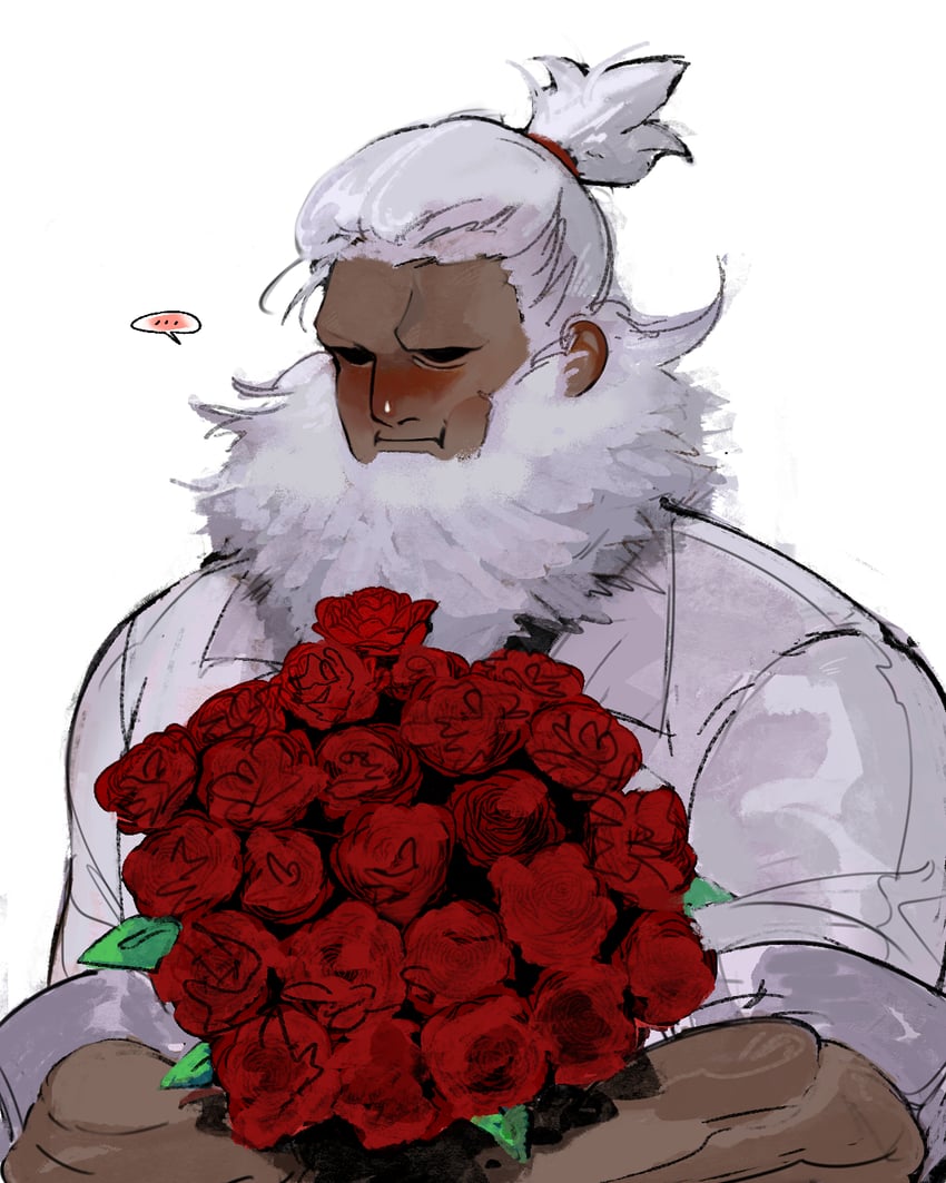 akuma (street fighter and 1 more) drawn by hexermer