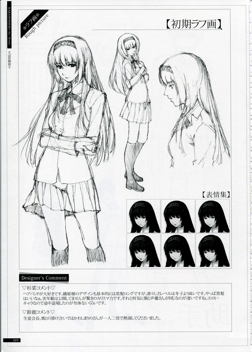 tsukishima orihime (kara no shoujo) drawn by sugina_miki