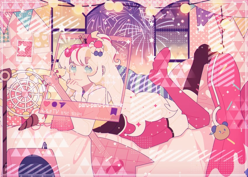 parfait cookie (cookie run and 1 more) drawn by toichou_butterfly