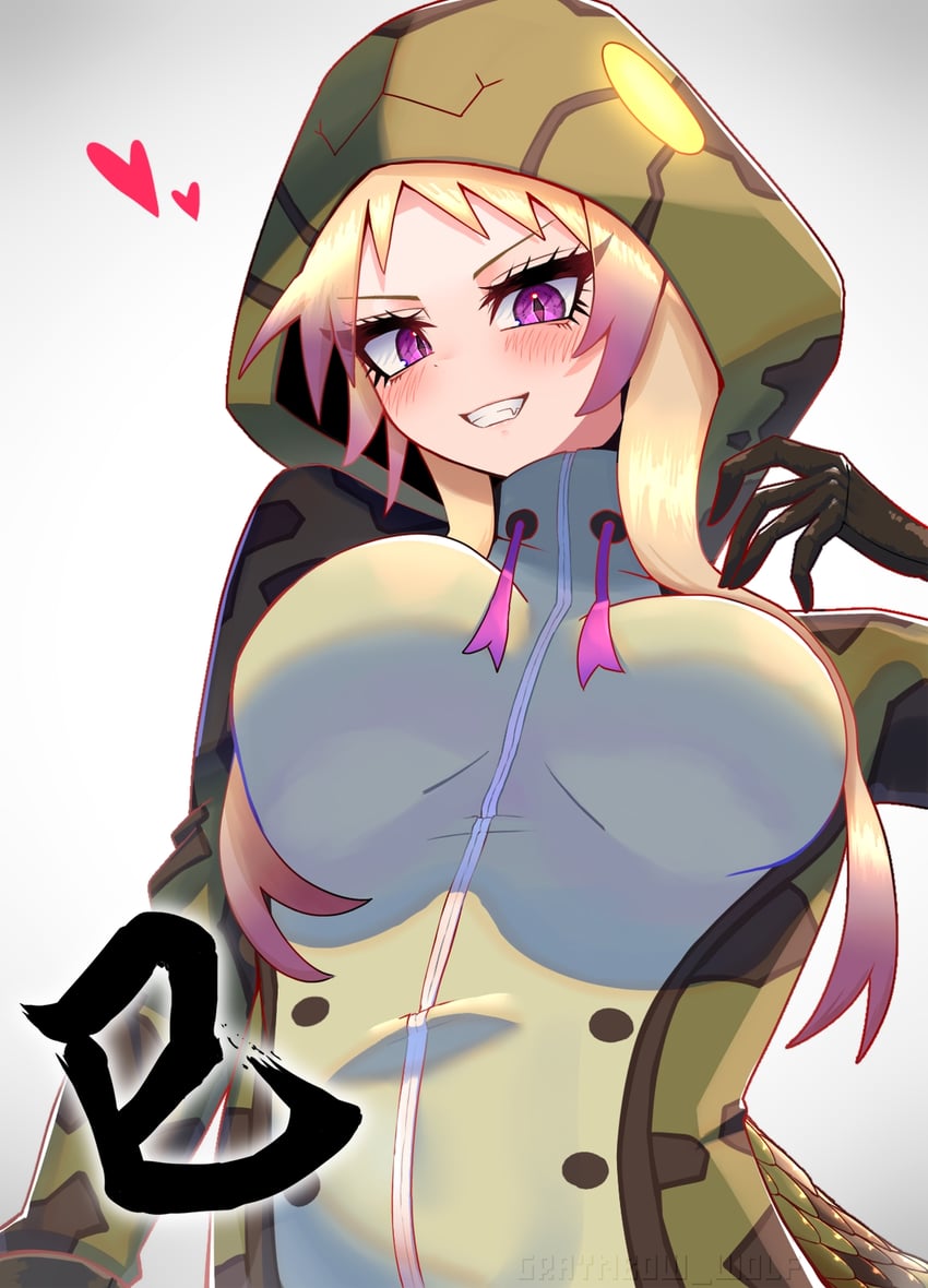 african rock python (kemono friends and 1 more) drawn by nijiiro_(graynbow_wolf)