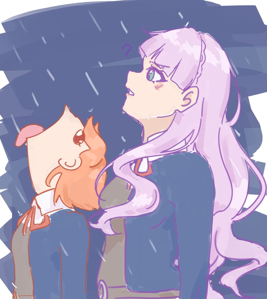 shibuya kanon and wien margarete (love live! and 1 more) drawn by elgorritodedawn