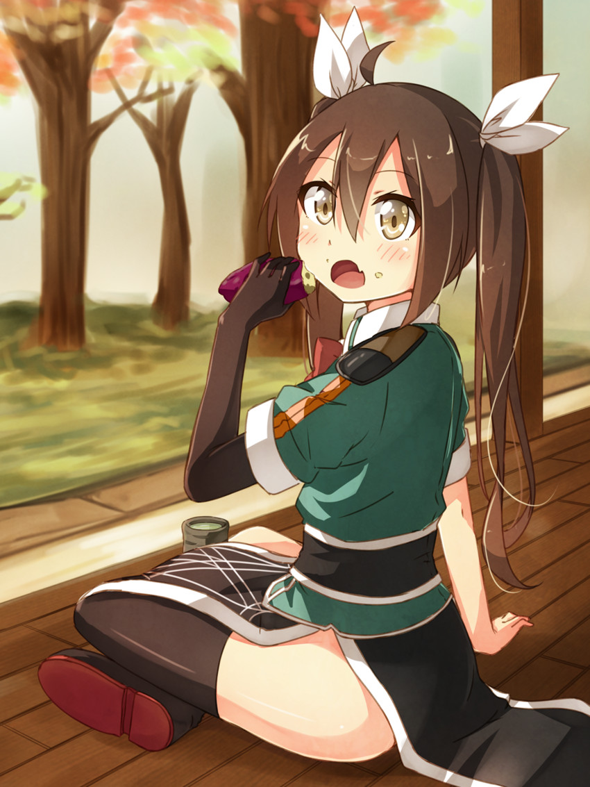 tone and tone kai ni (kantai collection) drawn by umino_mokuzu_(shizumisou)