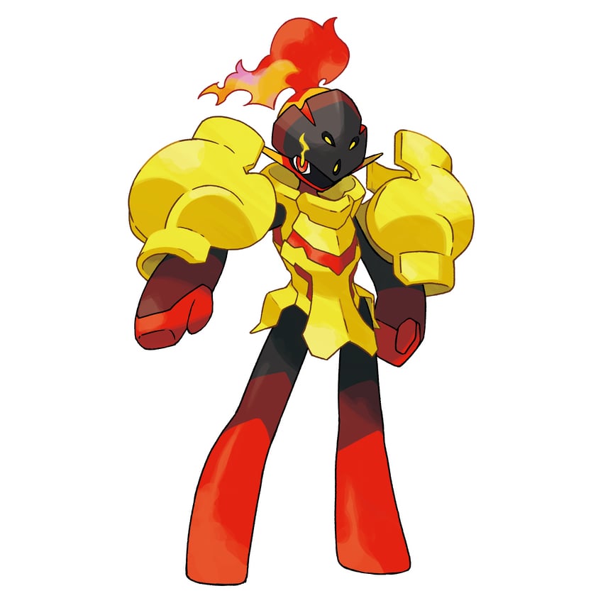 armarouge (pokemon and 1 more) drawn by kitakaze_tomohiro