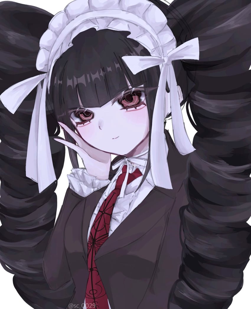 celestia ludenberg (danganronpa and 1 more) drawn by xiang_gong