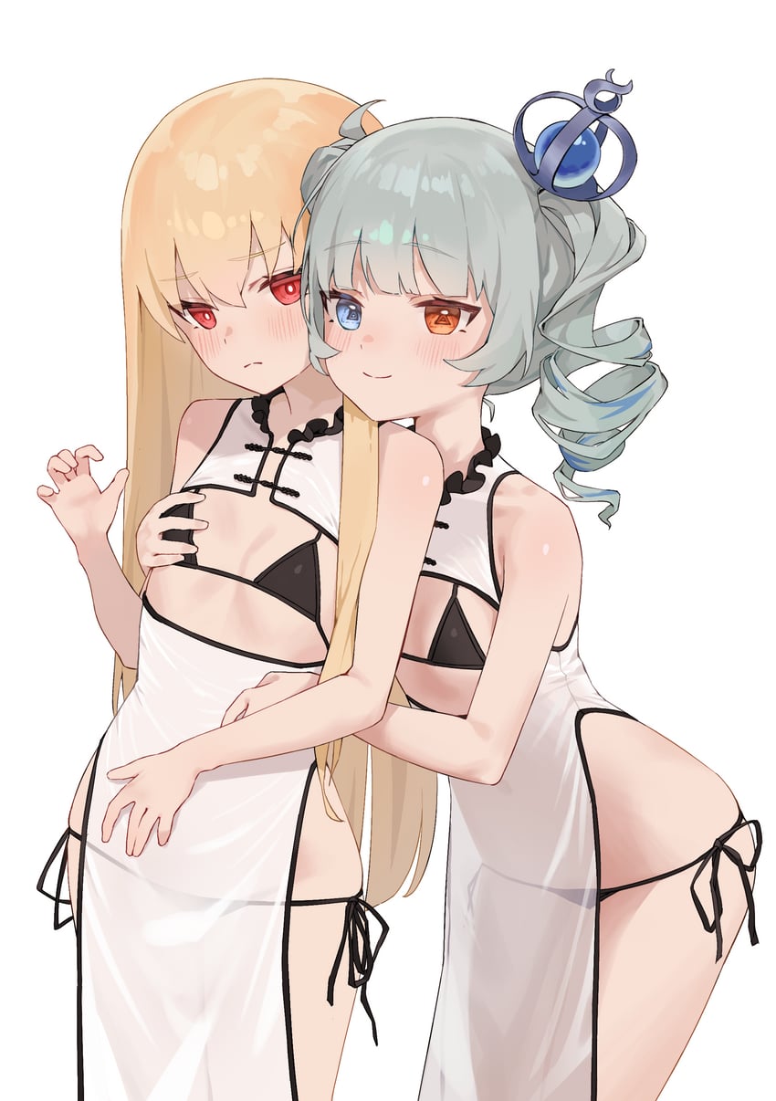type 80 and zip.22 (girls' frontline) drawn by grape_ade_(cardslash2001)