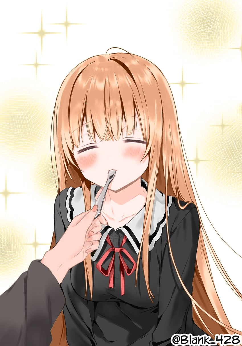 shiina mahiru (otonari no tenshi-sama ni itsu no mani ka dame ningen ni sarete ita ken) drawn by blank_428_(cvyn7278)