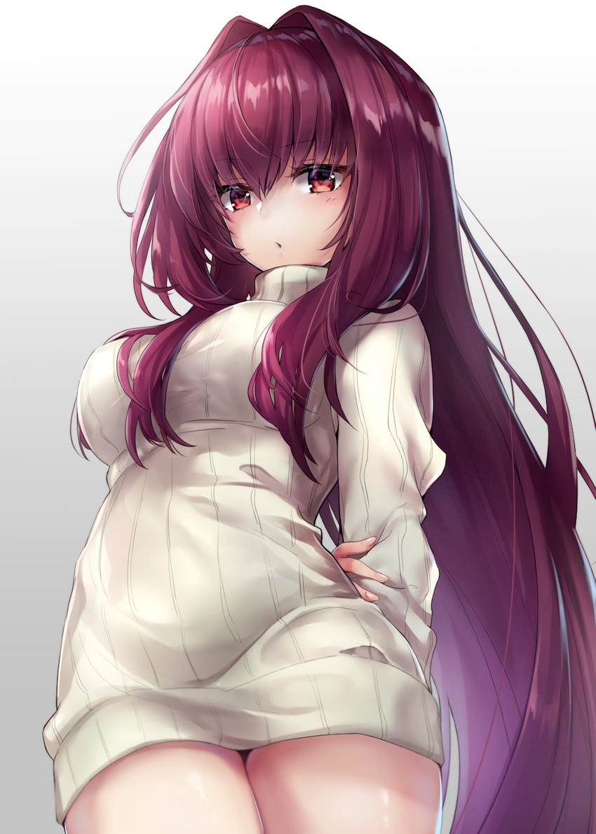 scathach (fate and 1 more) drawn by hane_yuki