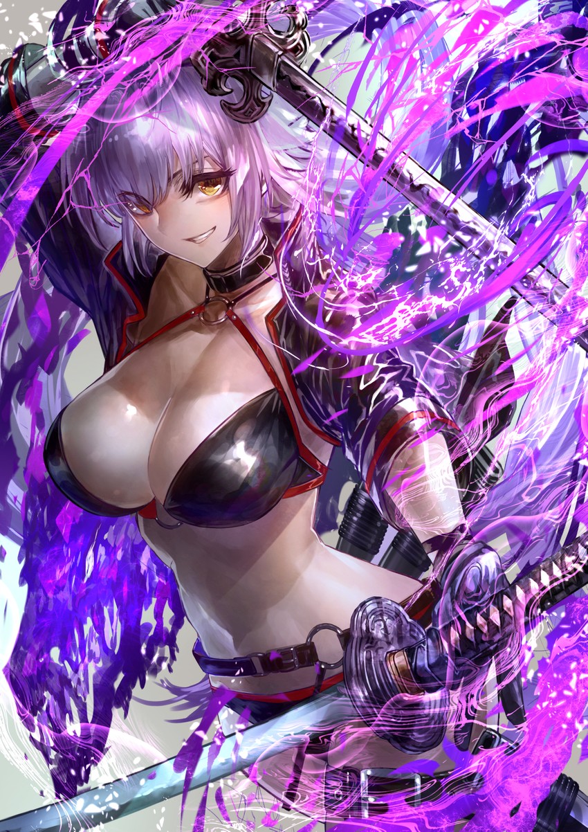 jeanne d'arc alter (fate and 1 more) drawn by signo_aaa