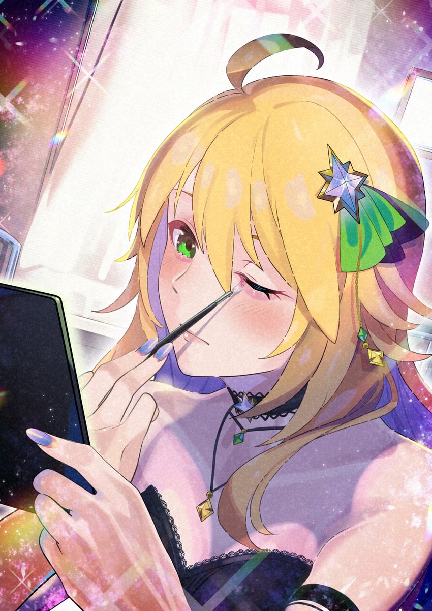hoshii miki (idolmaster) drawn by doushi_tatsu_to_dekkai_no