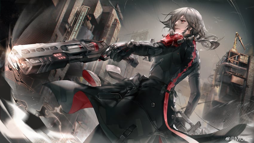 roland and roland: flambeau (punishing: gray raven) drawn by mol--