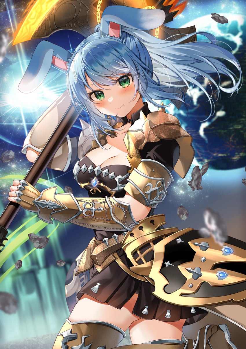warrior of light (final fantasy and 1 more) drawn by yam_(yamap_mako)
