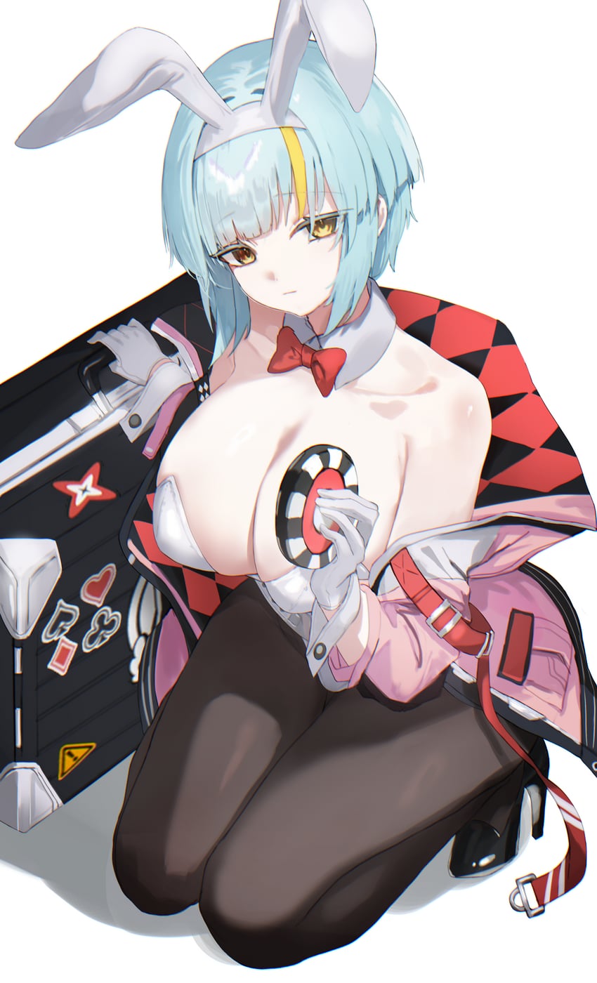 celine marie noel (black survival and 1 more) drawn by krabking