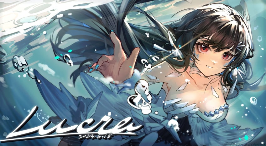 lucia and lucia: plume (punishing: gray raven) drawn by titaniumtai