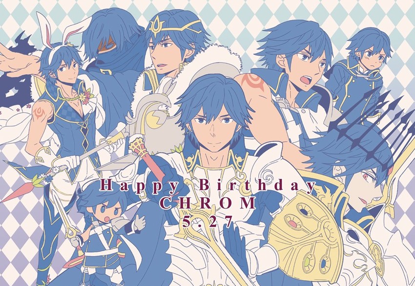 chrom (fire emblem and 3 more) drawn by zbrk