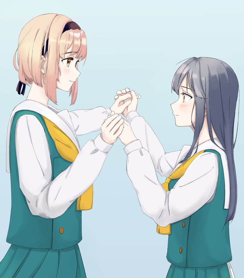 toribami michiru and haruma kiki (odoriba ni skirt ga naru) drawn by rs20210604