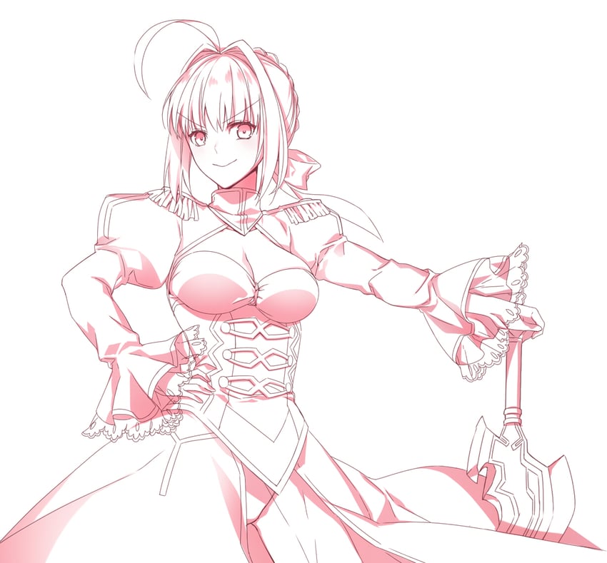 nero claudius (fate and 1 more) drawn by ycco_(estrella)