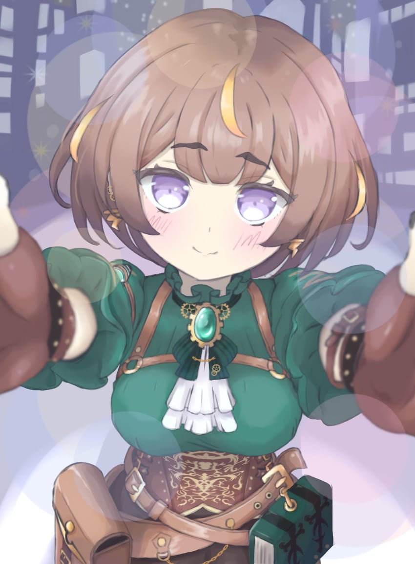 anya melfissa (hololive and 1 more) drawn by maaru_(jatjem1vy6nok0o)