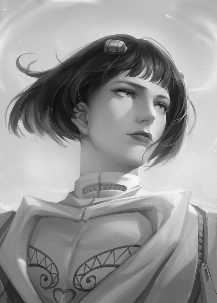 bruno bucciarati (jojo no kimyou na bouken and 1 more) drawn by flute_(artist)