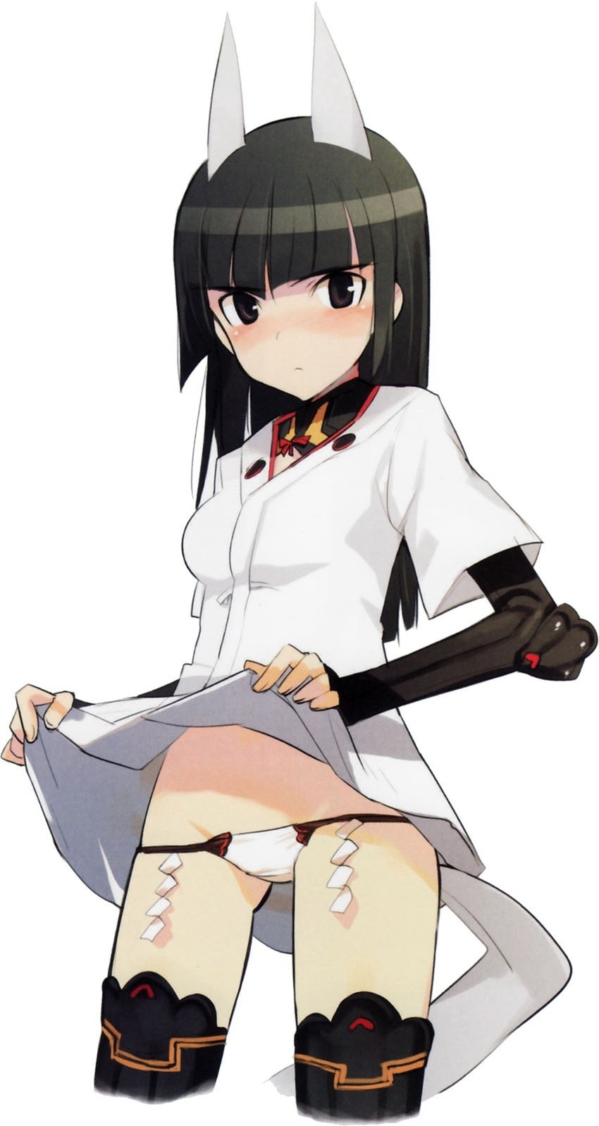 anabuki tomoko (world witches series and 1 more) drawn by shimada_fumikane