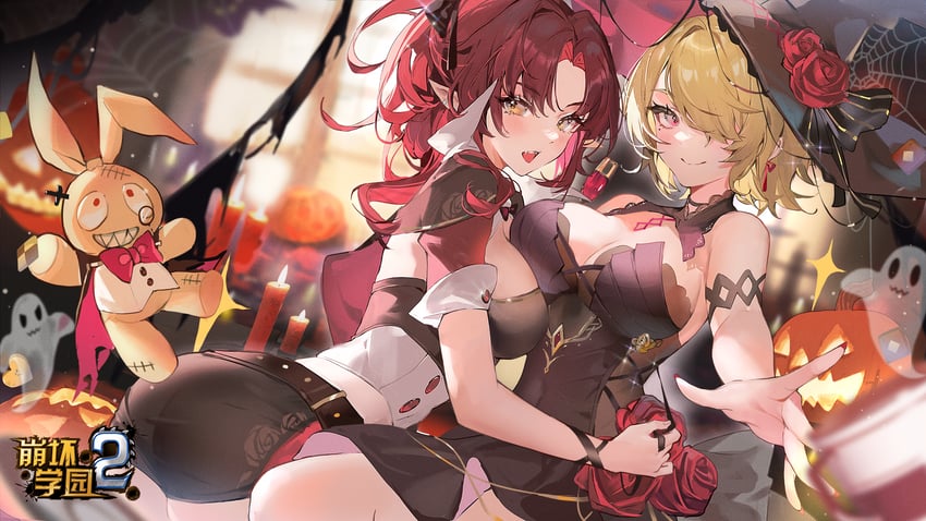 rita rossweisse, murata himeko, and homu (honkai and 1 more) drawn by kuuus