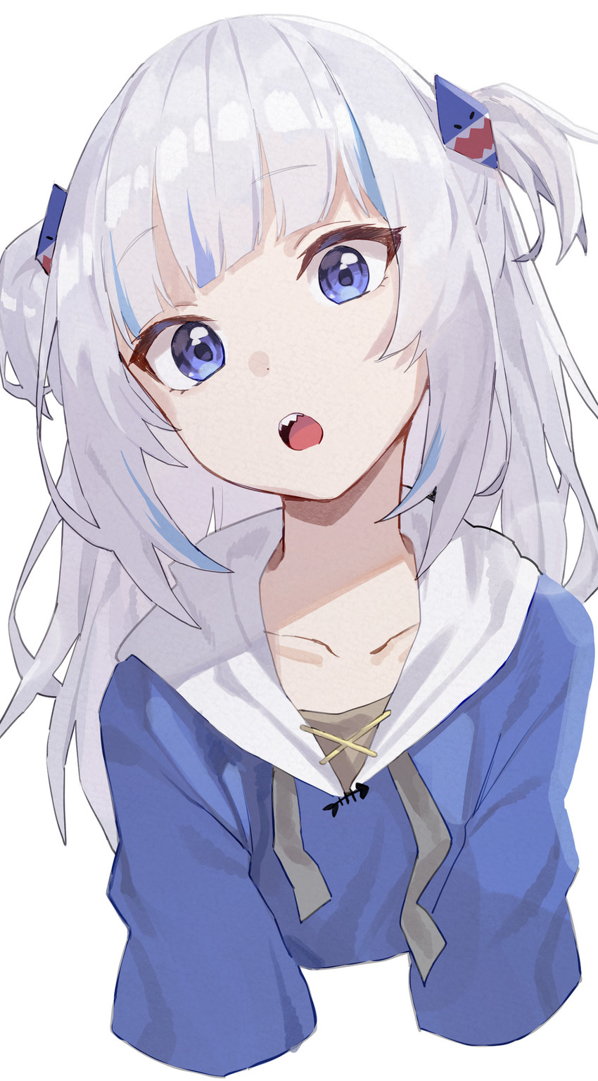 gawr gura (hololive and 1 more) drawn by afogato