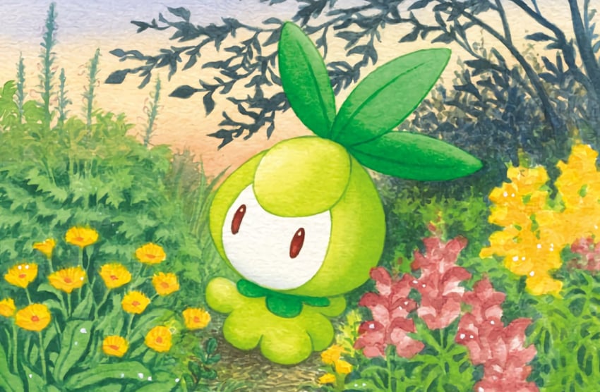 petilil (pokemon and 1 more) drawn by kimura_naoyo