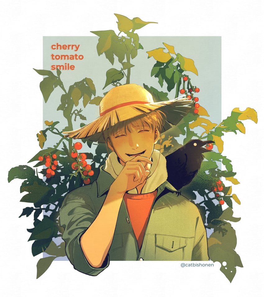 adam parrish and chainsaw (the raven cycle) drawn by catbishonen