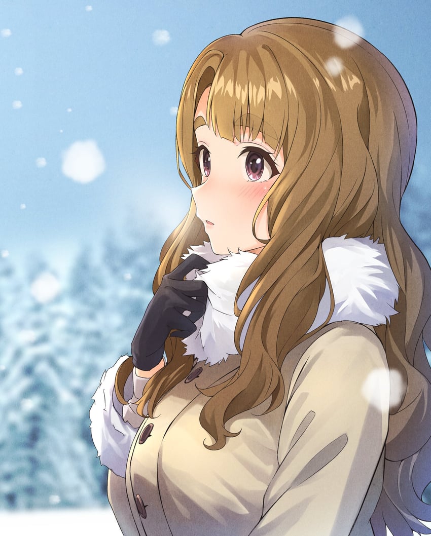miyao miya (idolmaster and 2 more) drawn by b1ack_illust