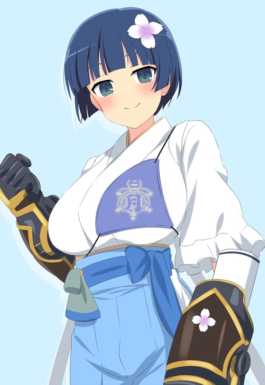 yozakura (senran kagura and 1 more) drawn by dars_(recolors)