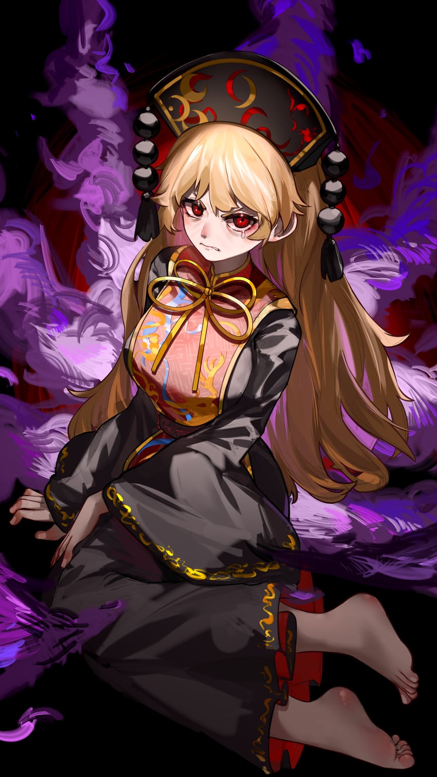 junko (touhou) drawn by kourou_(kouroukun)