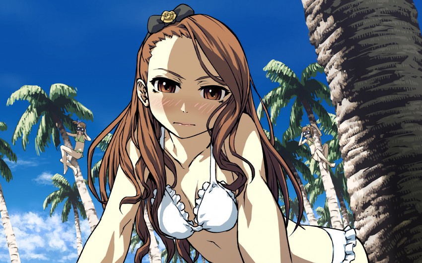minase iori, futami mami, and futami ami (idolmaster and 1 more) drawn by chyko