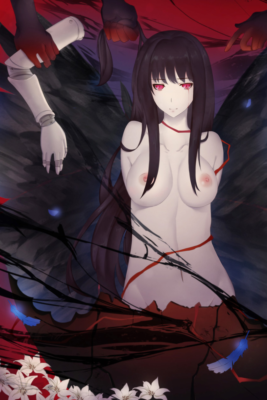 kuchiki touko (kara no shoujo and 1 more) drawn by mag_(huangmag)