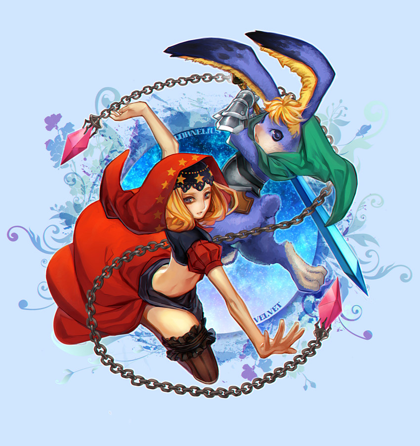 velvet and cornelius (odin sphere) drawn by hpa_(foolish_factory)