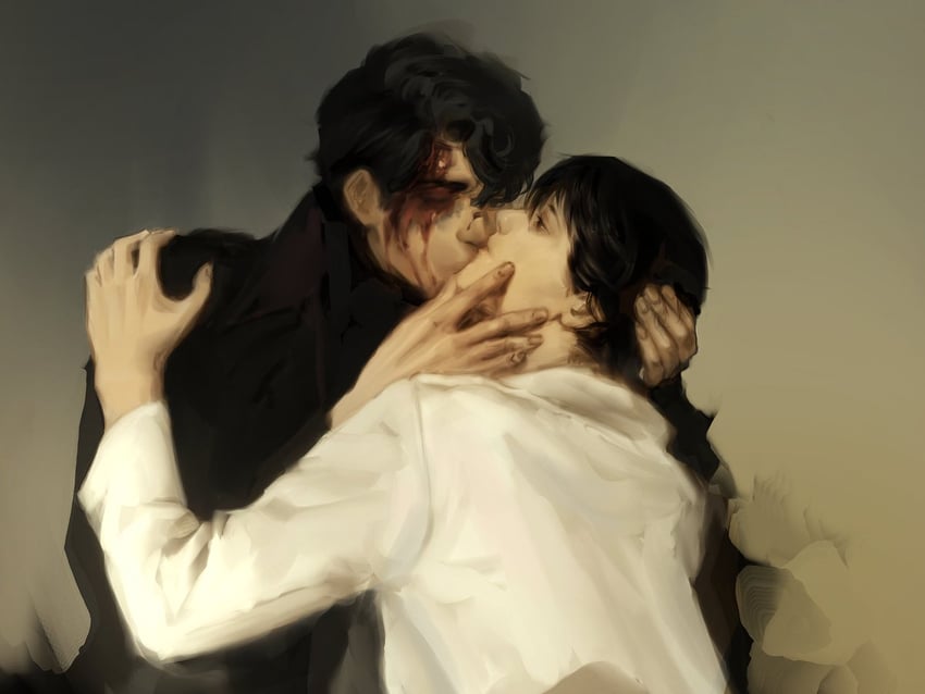 kim dokja and yoo joonghyuk (omniscient reader's viewpoint) drawn by macaronijail