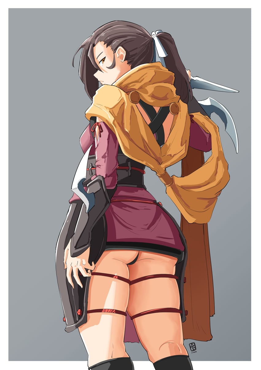 kagero (fire emblem and 1 more) drawn by automatic_giraffe