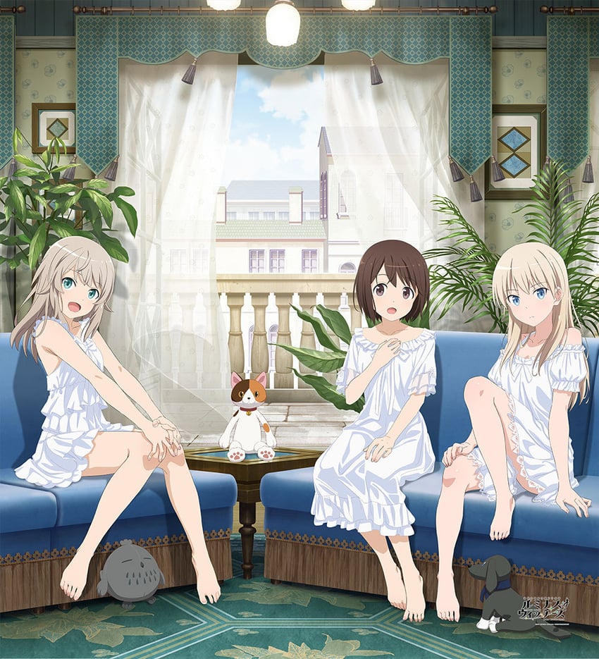 virginia robertson, shibuya inori, lyudmila andreyevna ruslanova, moffy, okoge, and 1 more (world witches series and 1 more)