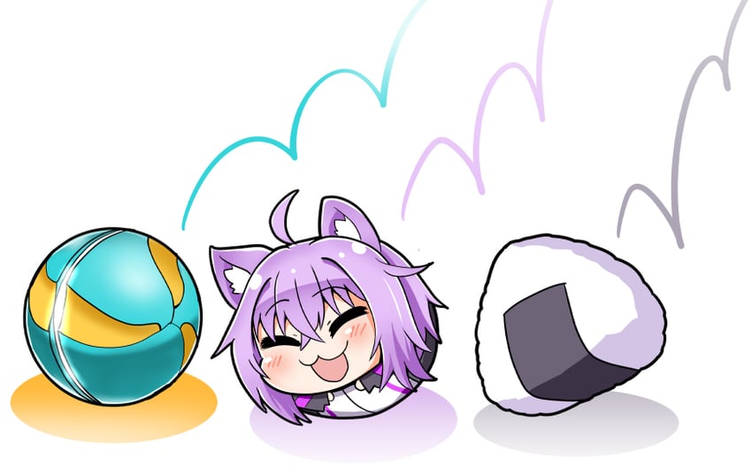 nekomata okayu and samus aran (hololive and 2 more) drawn by kawara_hajime