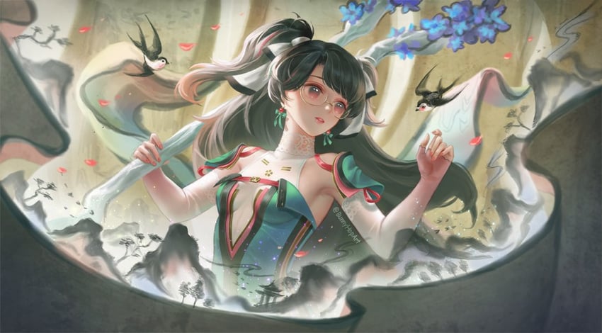 zhezhi (wuthering waves) drawn by bunnyhopart